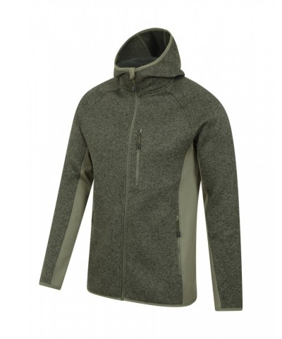 Treston Mens Hooded Fleece Khaki $30.20 Fleece