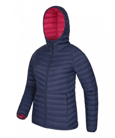 Skyline Extreme Womens Hydrophobic Down Jacket Navy $44.00 Jackets