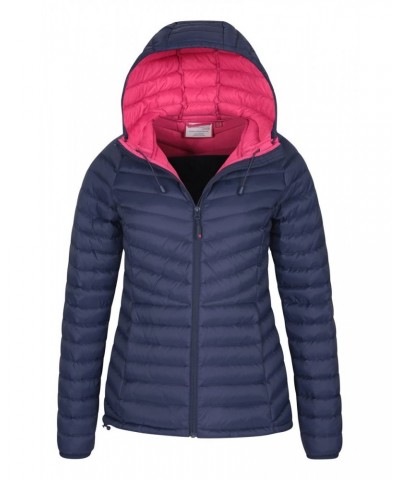 Skyline Extreme Womens Hydrophobic Down Jacket Navy $44.00 Jackets