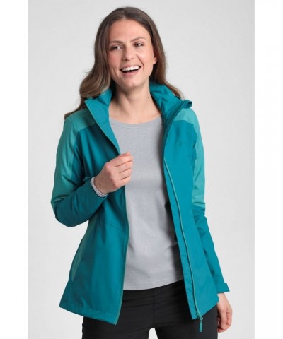 Camino Womens Waterproof Jacket Teal $20.00 Jackets