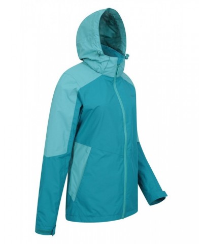 Camino Womens Waterproof Jacket Teal $20.00 Jackets