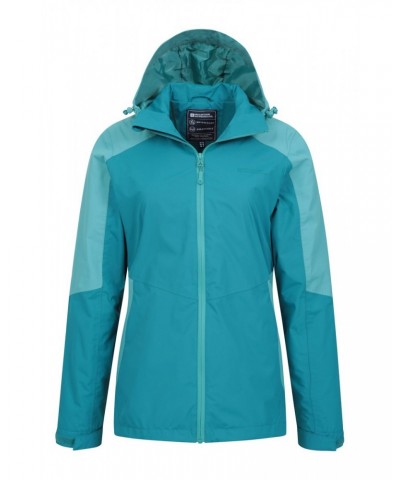 Camino Womens Waterproof Jacket Teal $20.00 Jackets