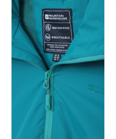 Camino Womens Waterproof Jacket Teal $20.00 Jackets