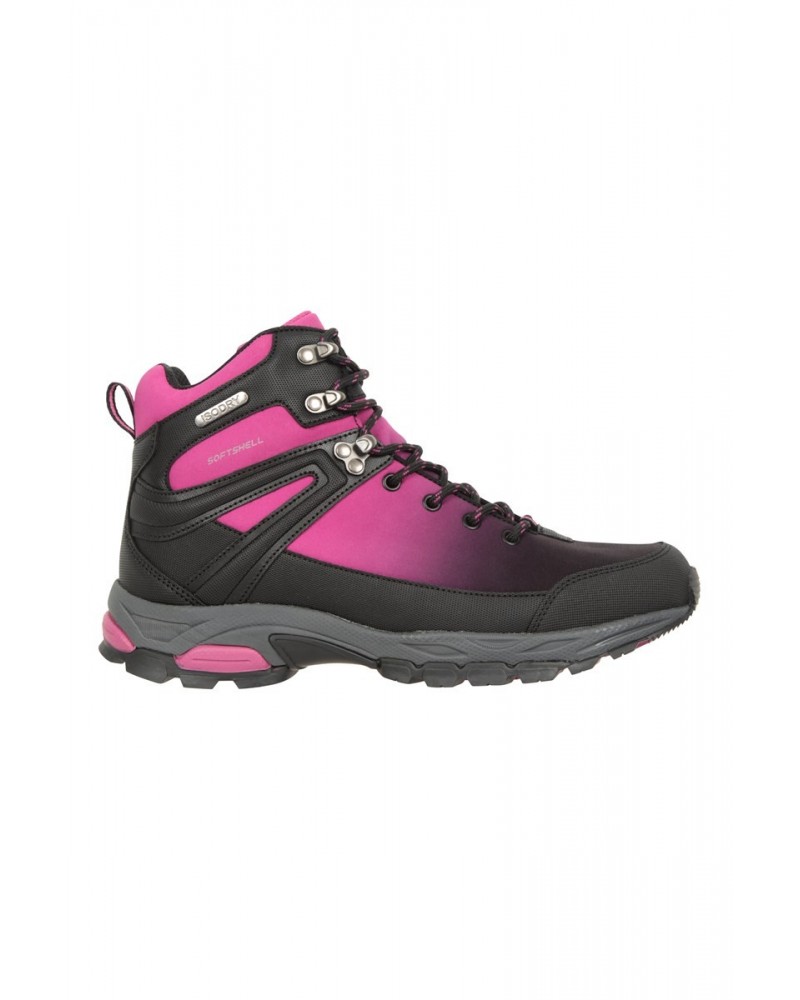 Shadow Waterproof Womens Softshell Boots Dark Pink $30.73 Footwear