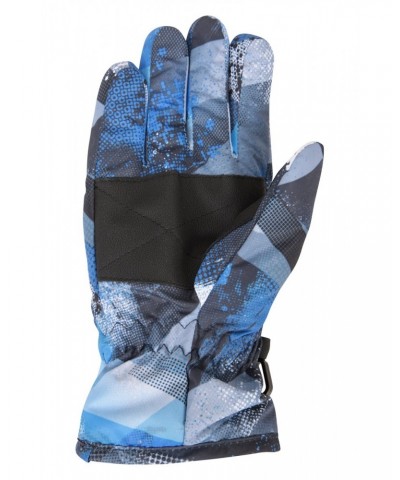 Printed Kids Ski Gloves Charcoal $11.39 Accessories