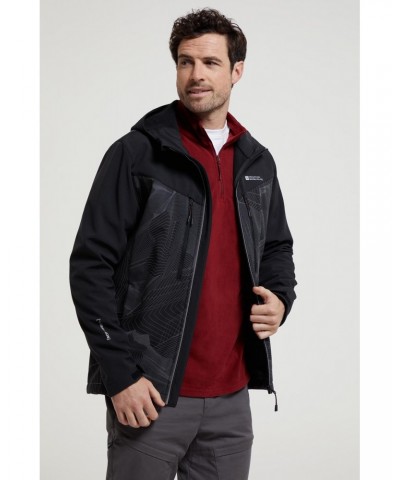 Illuminate II Mens Softshell Jacket Black $34.40 Active