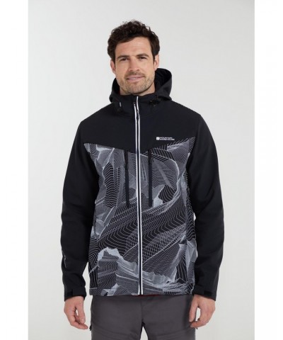 Illuminate II Mens Softshell Jacket Black $34.40 Active