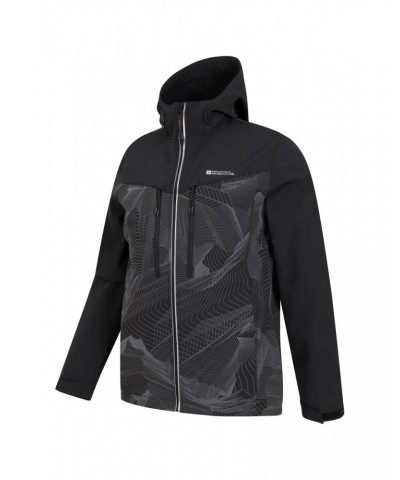 Illuminate II Mens Softshell Jacket Black $34.40 Active