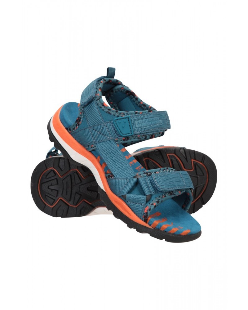 Neptune Kids Hiking Sandals Petrol $14.50 Footwear