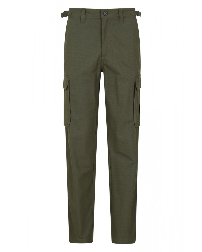 Prospect Mens Rip-Stop Cargo Pants Khaki $17.60 Pants