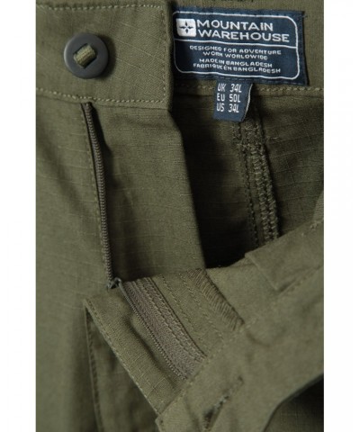 Prospect Mens Rip-Stop Cargo Pants Khaki $17.60 Pants