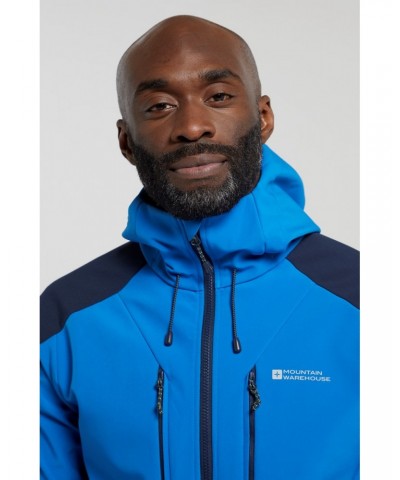 Radius Mens Softshell Jacket Bright Blue $41.24 Jackets