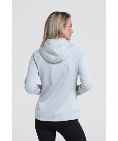 IsoCool Dynamic Chakra Womens Hoodie Grey $18.00 Active