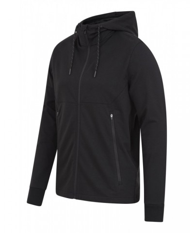 Race II Mens Full-Zip Hoodie Black $16.82 Active