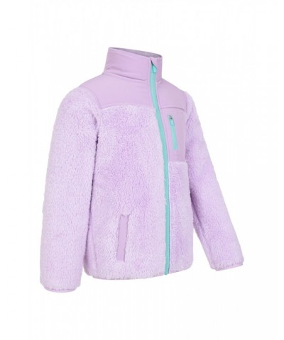 Kids Cozy Recycled Sherpa Fleece Lilac $14.49 Fleece