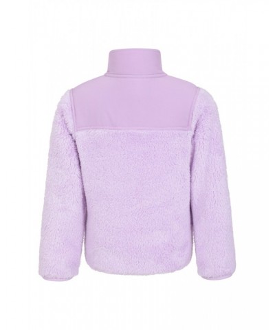 Kids Cozy Recycled Sherpa Fleece Lilac $14.49 Fleece