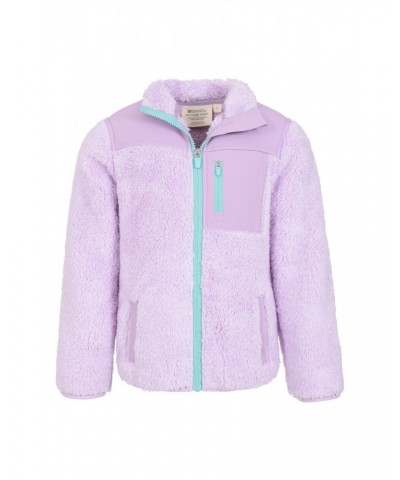 Kids Cozy Recycled Sherpa Fleece Lilac $14.49 Fleece