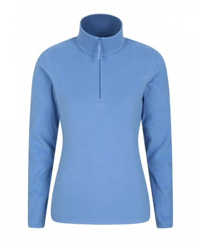 Camber Womens Half-Zip Fleece Bright Blue $13.74 Fleece