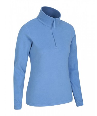 Camber Womens Half-Zip Fleece Bright Blue $13.74 Fleece