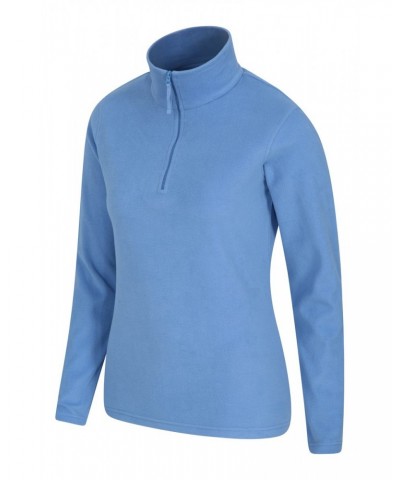 Camber Womens Half-Zip Fleece Bright Blue $13.74 Fleece