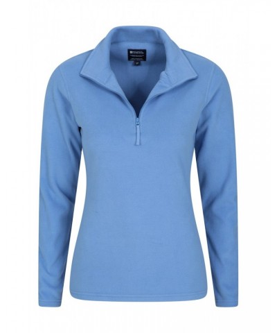 Camber Womens Half-Zip Fleece Bright Blue $13.74 Fleece