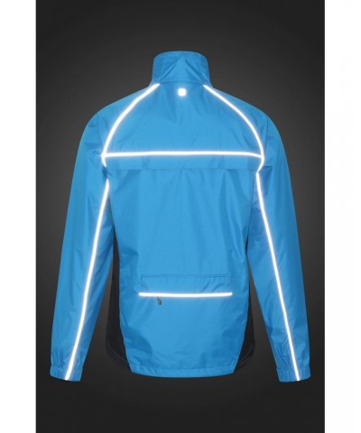 Adrenaline II Mens Iso-Viz Waterproof Jacket Blue $38.49 Jackets