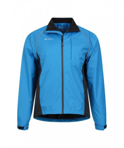 Adrenaline II Mens Iso-Viz Waterproof Jacket Blue $38.49 Jackets