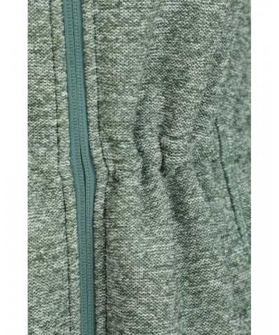 Mallaig Womens Longline Fleece Jacket Light Khaki $28.08 Fleece