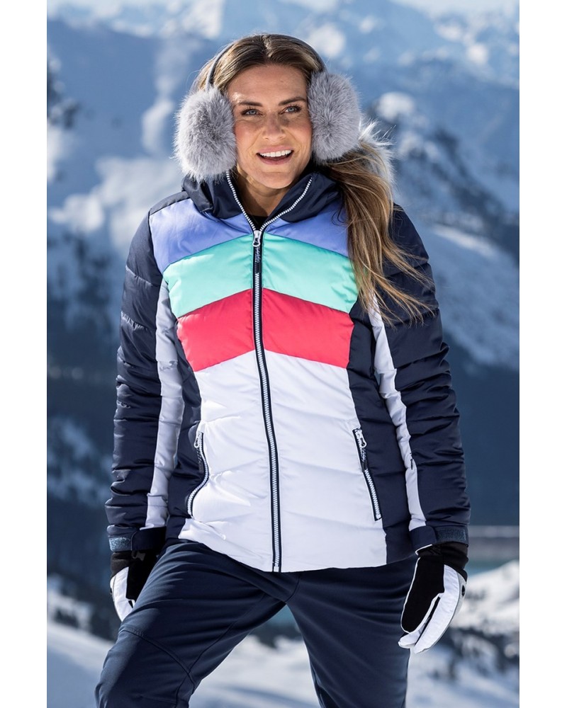 Cascade Womens Insulated Ski Jacket Mixed $45.04 Jackets