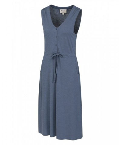 Bahamas Womens Sleeveless Dress Blue $20.34 Dresses & Skirts