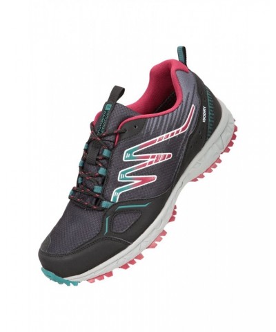 Lakeside Trail Womens Waterproof Running Shoes Berry $21.73 Active