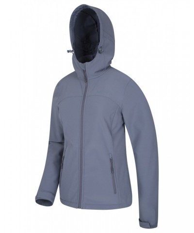 Exodus Womens Water Resistant Softshell Jacket Grey $35.69 Jackets