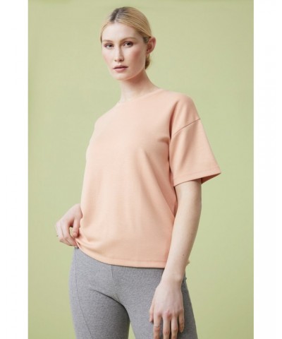 Breeze Womens T-Shirt Coral $14.50 Loungewear