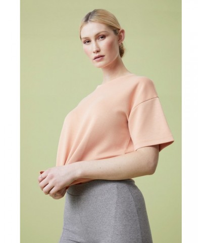 Breeze Womens T-Shirt Coral $14.50 Loungewear