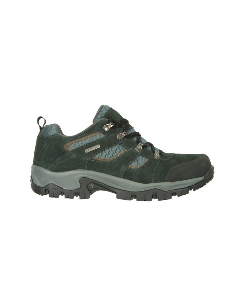 Voyage Mens Waterproof Hiking Shoes Black $37.50 Footwear