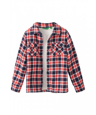 Jackson Kids Shacket Orange $12.87 Tops