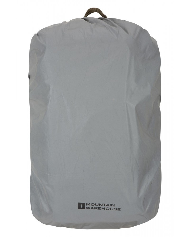 Waterproof Iso-Viz Reflective Backpack Cover - 20-35L Silver $14.30 Backpacks