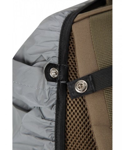 Waterproof Iso-Viz Reflective Backpack Cover - 20-35L Silver $14.30 Backpacks