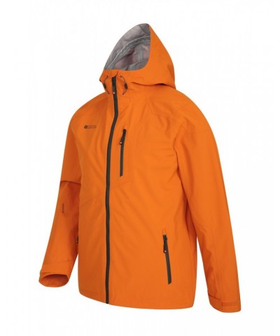 Bachill Mens 3 Layer Waterproof Jacket Burnt Orange $32.00 Jackets