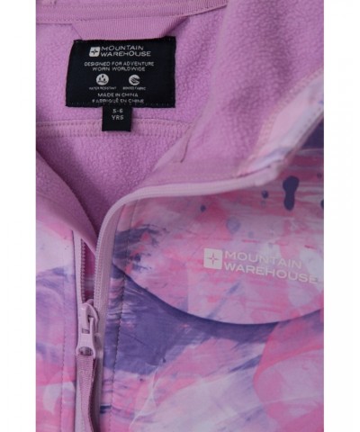 Exodus Kids Printed Water Resistant Softshell Light Pink $16.81 Jackets
