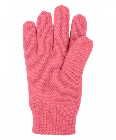 Kids Knitted Thinsulate Thermal Gloves Pink $10.00 Accessories