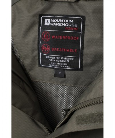 Bracken Extreme 3 in 1 Mens Waterproof Jacket Dark Green $55.50 Jackets