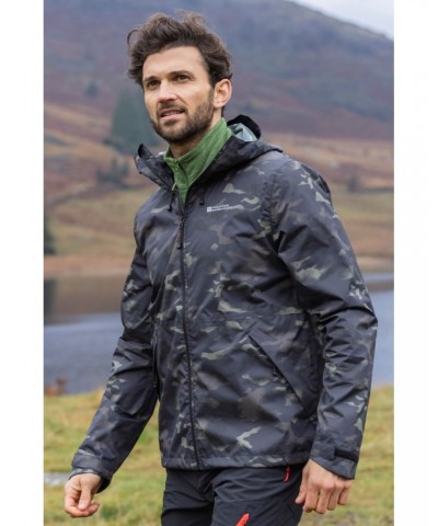Swerve Mens Waterproof Printed Windbreaker Camouflage $33.59 Jackets
