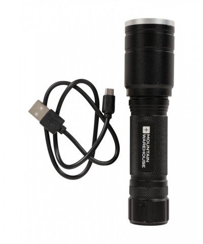 USB Flashlight Black $10.59 Walking Equipment