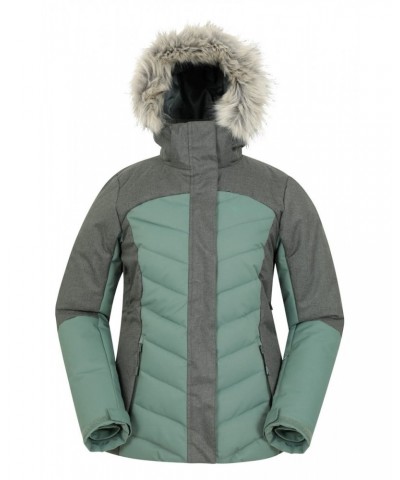 Pyrenees II Womens Insulated Ski Jacket Khaki $32.30 Jackets