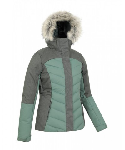 Pyrenees II Womens Insulated Ski Jacket Khaki $32.30 Jackets