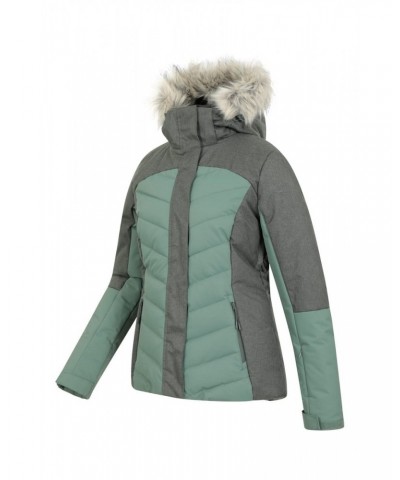 Pyrenees II Womens Insulated Ski Jacket Khaki $32.30 Jackets