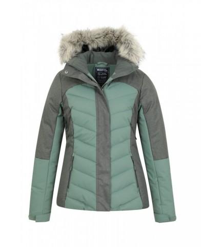 Pyrenees II Womens Insulated Ski Jacket Khaki $32.30 Jackets