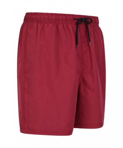 Aruba Mens Swim Shorts Dark Burgundy $15.89 Pants