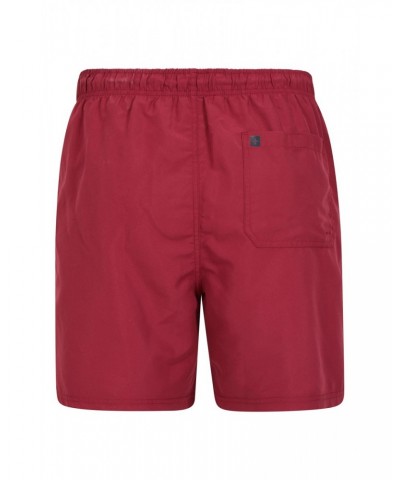 Aruba Mens Swim Shorts Dark Burgundy $15.89 Pants